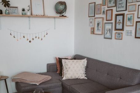 Sofa - Photo Of Table Near Grey Couch