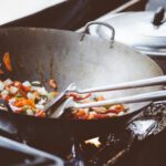 Cookware - Vegetables Sauteed on Wok