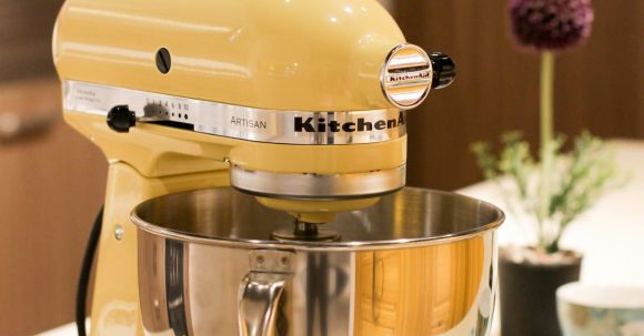 Kitchen Appliances - Yellow Kitchenaid Stand Mixer