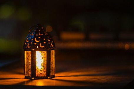 Lamp - Photo Of Ramadan Light On Top Of Table