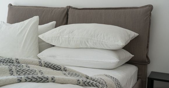 Mattress - White Pillows on a Bed