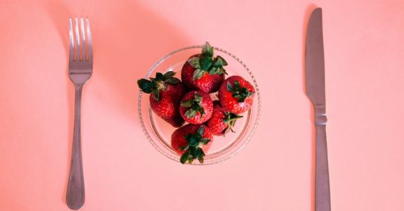 Cutlery - Bowl of Strawberries